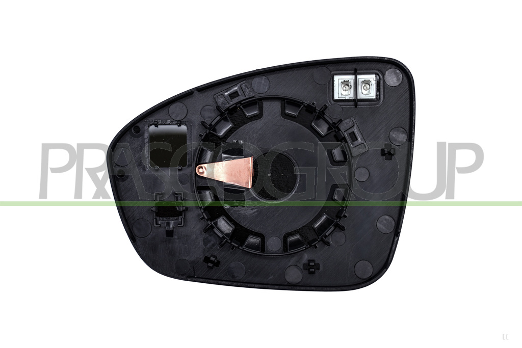 MIRROR GLASS BASE RIGHT-HEATED-CONVEX