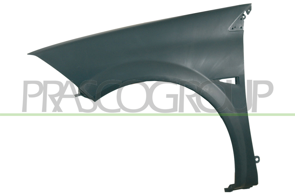 FRONT FENDER LEFT-WITH SIDE REPEATER HOLE