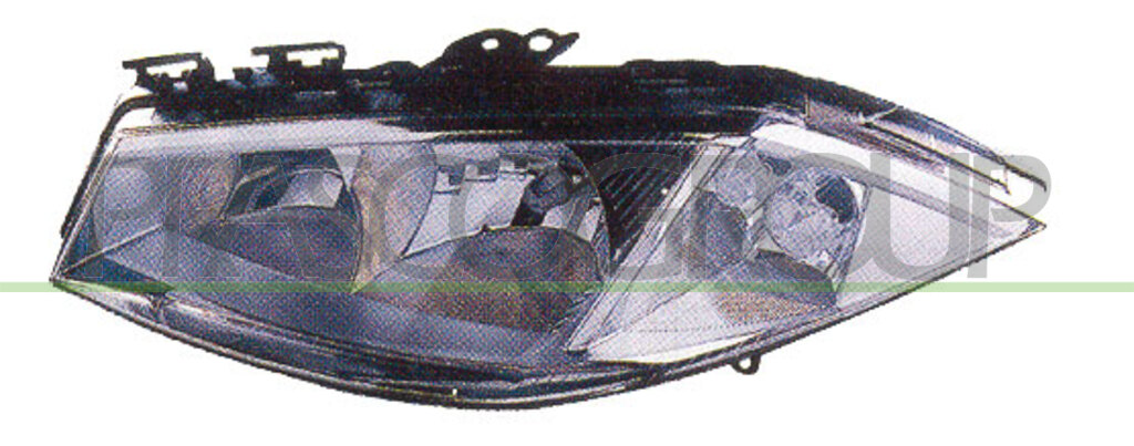 PHARE GAUCHE H1+H7 ELECTRIQUE SANS MOTEUR