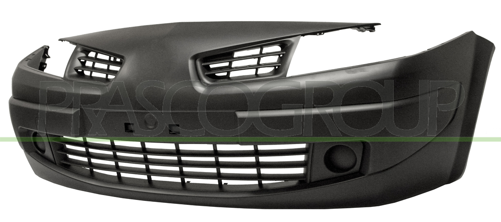 FRONT BUMPER-BLACK-SMOOTH FINISH TO BE PRIMED-PREPARED FOR FOG LAMPS