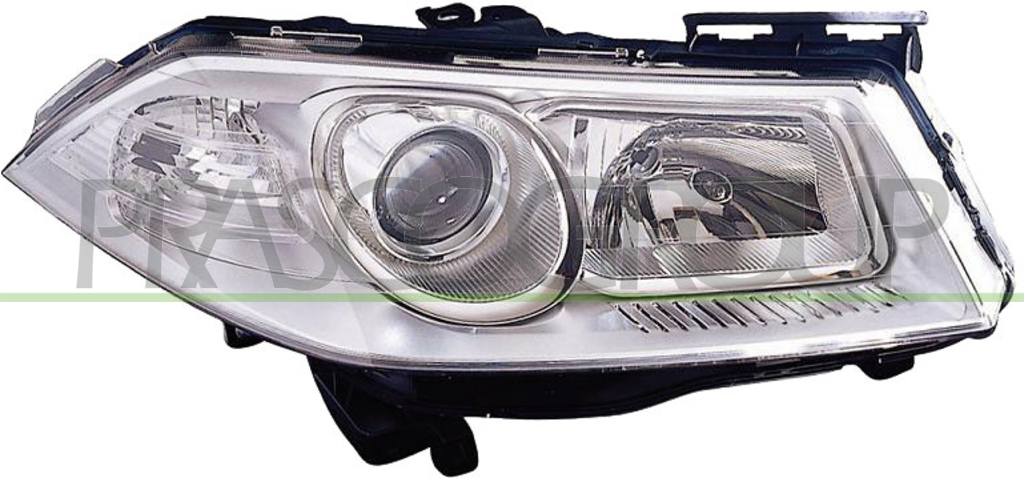 HEADLAMP RIGHT H1+H7 ELECTRIC-WITH MOTOR