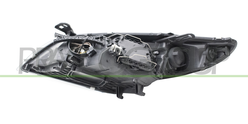 PROIETTORE DESTRO H7+H7-ELETTRICO-CON MOTORE-NERO