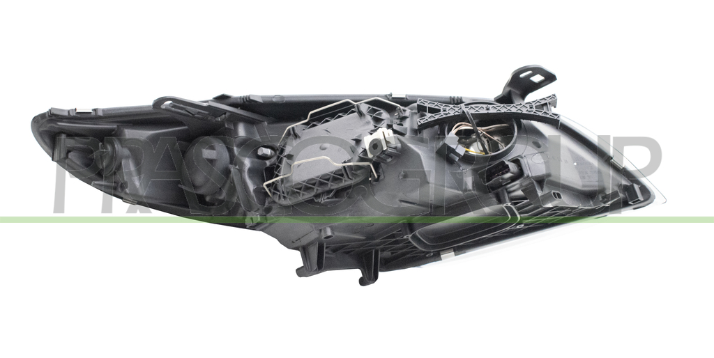 OPTICA IZQUIERDA H7+H7 ELECTRICA-CON MOTOR-NEGRA