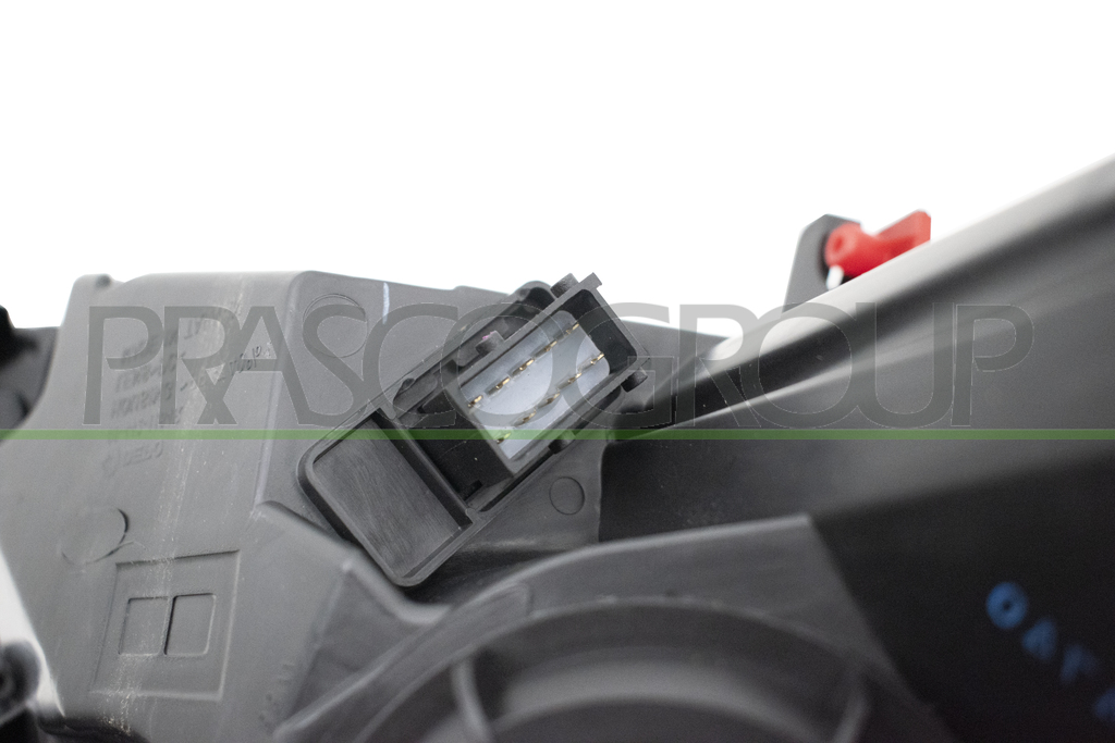 HEADLAMP LEFT H7+H7-ELECTRIC-WITH MOTOR-CHROME