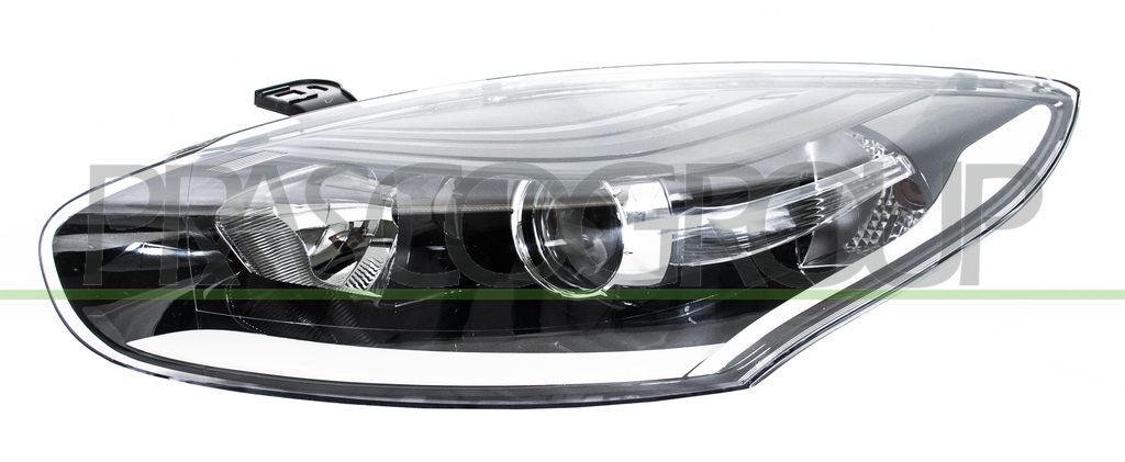 OPTICA IZQUIERDA H7+H7 ELECTRICA-CON MOTOR-NEGRO