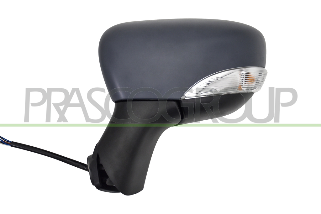 RETROVISORE SINISTRO-ELETTRICO-CON PRIMER-TERMICO-CHIUDIBILE-CON FANALE-ASFERICO-9 PINS