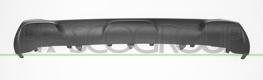 FRONT BUMPER SPOILER-CENTRE-BLACK