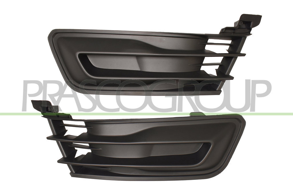 SET GRILLE BUMPER FRONT-BLACK (RIGHT+LEFT)