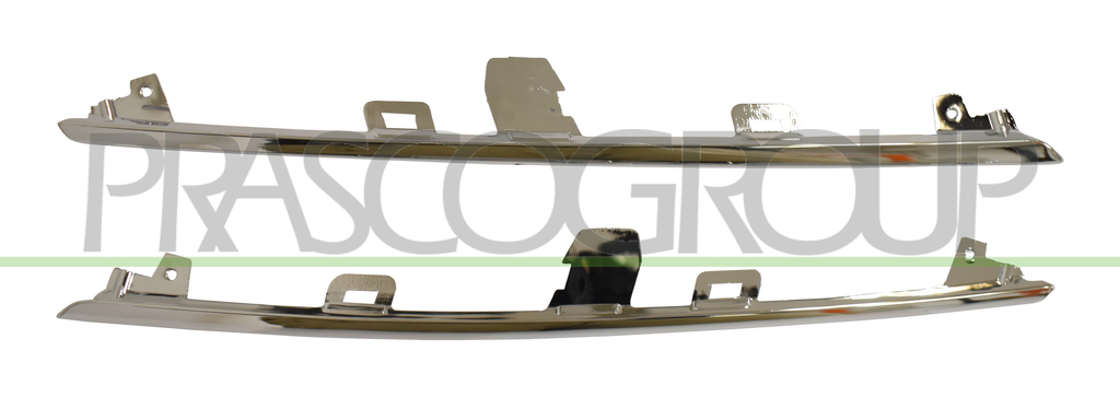 GRILLE MOLDING SET-CHROME (RIGHT+LEFT)