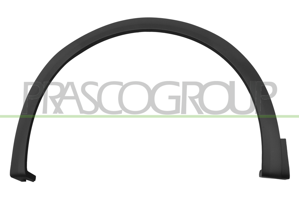 FRONT WHEEL ARCH EXTENSION LEFT-BLACK-TEXTURED FINISH