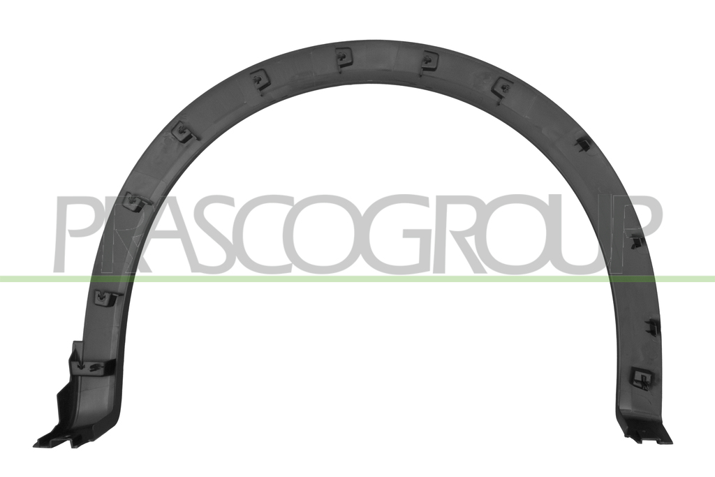 FRONT WHEEL ARCH EXTENSION LEFT-BLACK-TEXTURED FINISH
