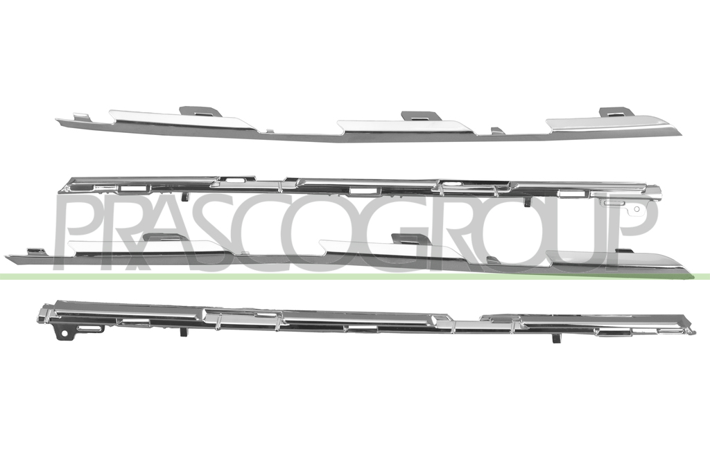 GRILLE MOLDING SET-CHROME (4 PCS)