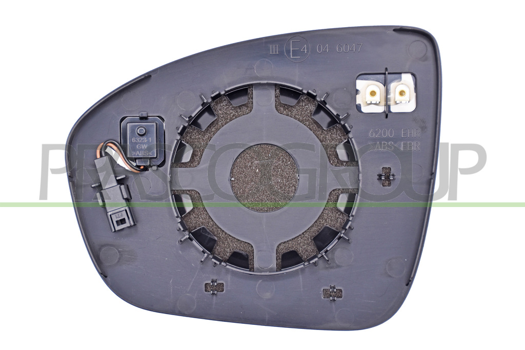 MIRROR GLASS BASE RIGHT-WITH BLIS-ASPHERICAL
