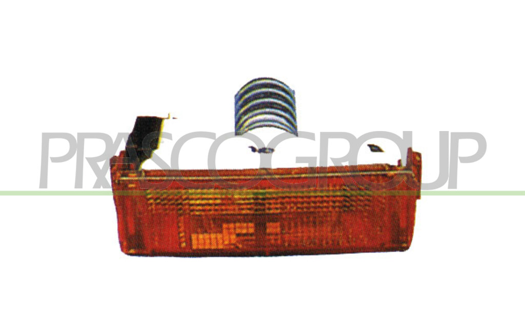 FRONT BUMPER LAMP RIGHT/LEFT-AMBER-WITHOUT BULB HOLDER