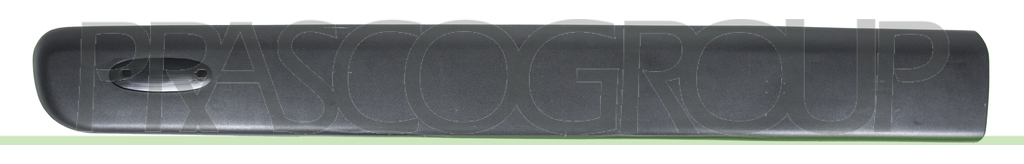 FRONT DOOR MOLDING LEFT-WITH CLIPS-BLACK-TEXTURED FINISH MOD. 07/01 >