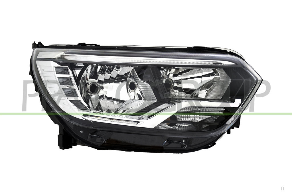 PROIETTORE DESTRO H7-ELETTRICO-CON MOTORE-CON LUCE DIURNA-LED