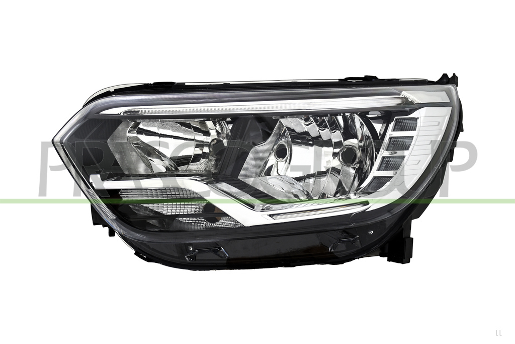 PROIETTORE SINISTRO H7-ELETTRICO-CON MOTORE-CON LUCE DIURNA-LED