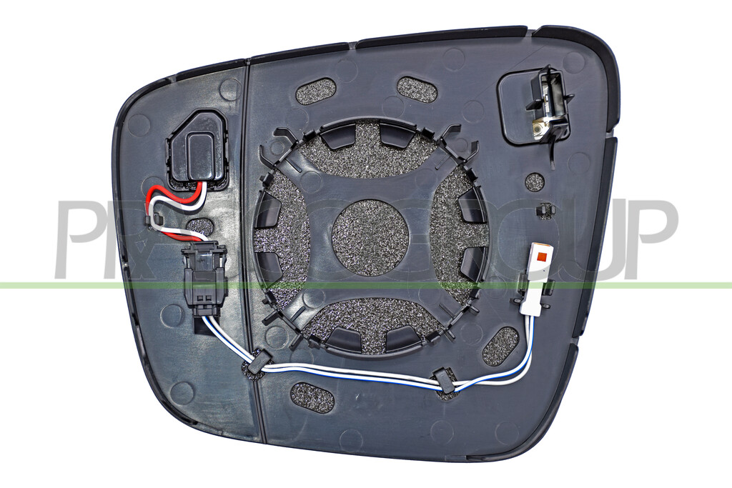 MIRROR GLASS BASE RIGHT-HEATED-BLIS-CONVEX-2 PINS