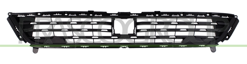 FRONT BUMPER GRILLE-CENTRE-LOWER-BLACK
