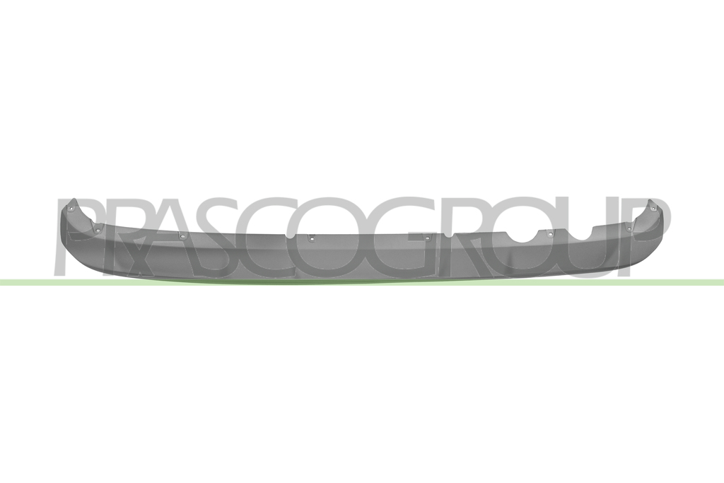 REAR BUMPER SPOILER-LOWER-GRAY-SILVER-PAINTED