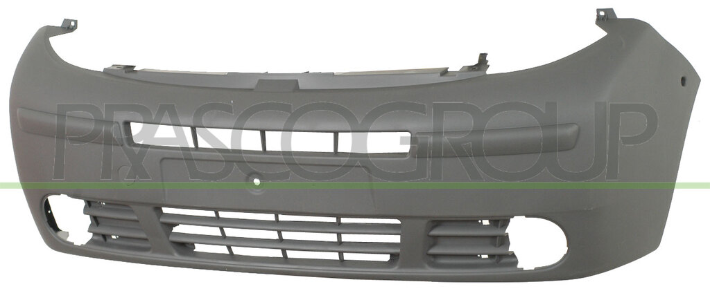 FRONT BUMPER-GRAY-WITH FOG LAMP SEATS