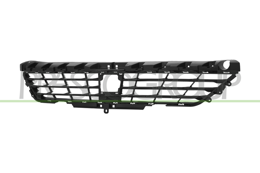 FRONT BUMPER GRILLE-CENTRE-BLACK-TEXTURED FINISH-WITH PDC+SENSOR HOLDER