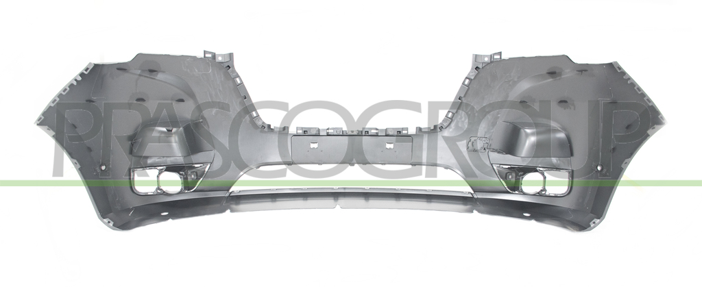 PARACHOQUES DELANTERO-NEGRO/GRANULADO-CON AGUJEROS SENSORES APARCAMIENTO+SUPUERTOS