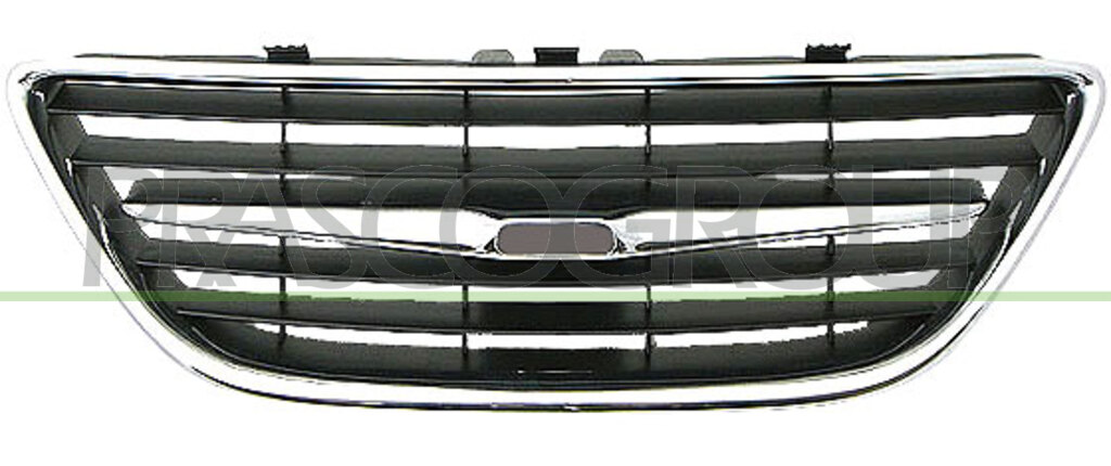 FRONT BUMPER-UPPER CHROME GRILLE