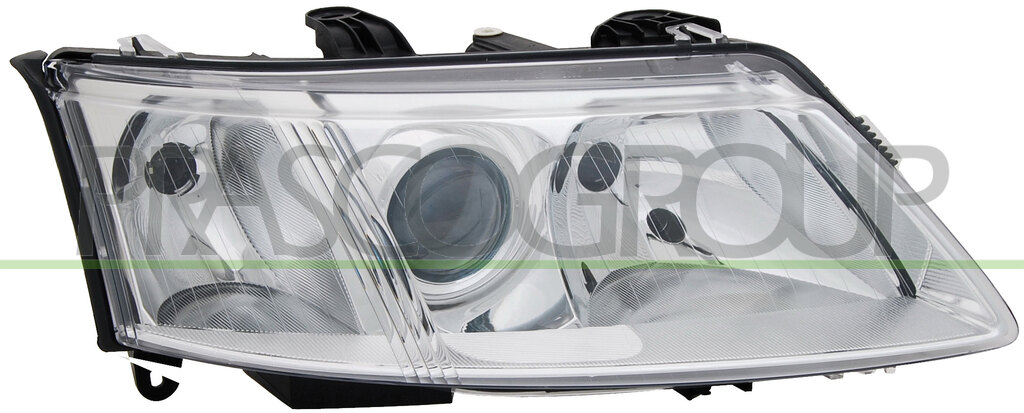 HEADLAMP LEFT H7+H7 ELECTRIC-WITH MOTOR