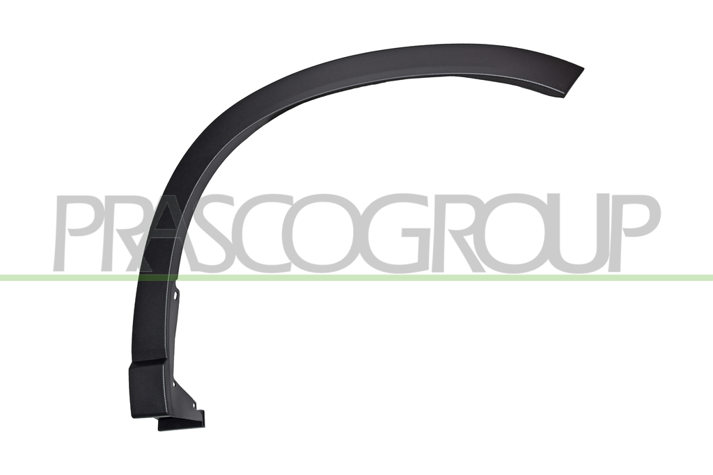 EXTENSION D'AILE AVANT DROITE-NOIRE-STRUCTUREE-AVEC CLIPS-AVEC BIADHESIF