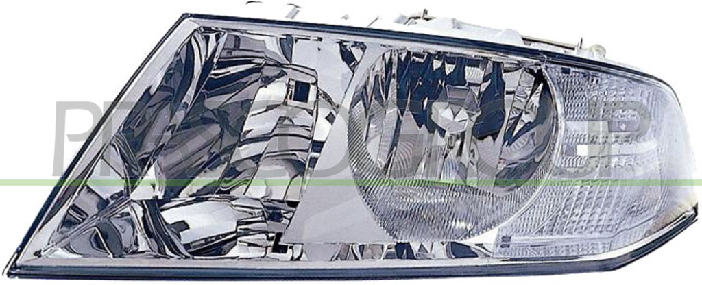 HEADLAMP LEFT MOD. H1+H7 ELECTRIC-WITH MOTOR MOD. CLASSIC