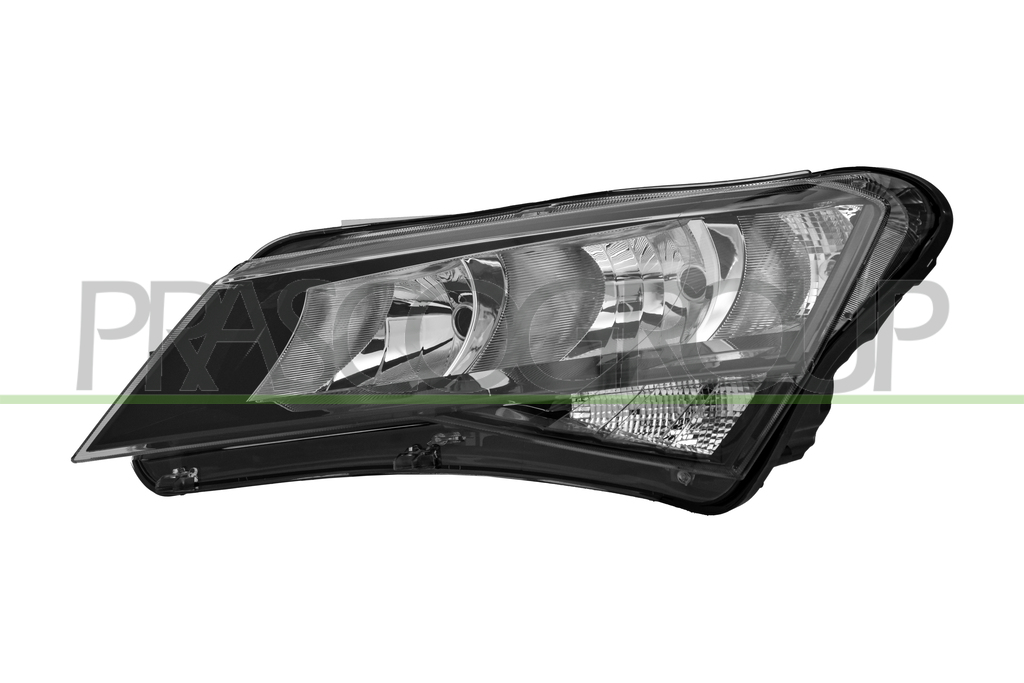 HEADLAMP LEFT H7+H7-ELECTRIC-WITH MOTOR-HELLA TYPE