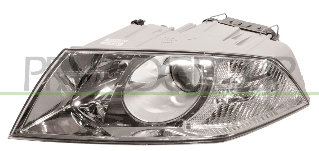 SCHEINWERFER LINKS-XENON/D1S+H1-MIT LWR-MIT MOTOR-VERCHROMT