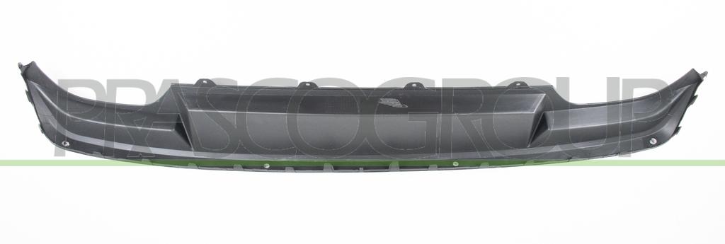 REAR BUMPER SPOILER-BLACK-TEXTURED FINISH-WITH SENSOR CUTTING MARKS FOR PDC