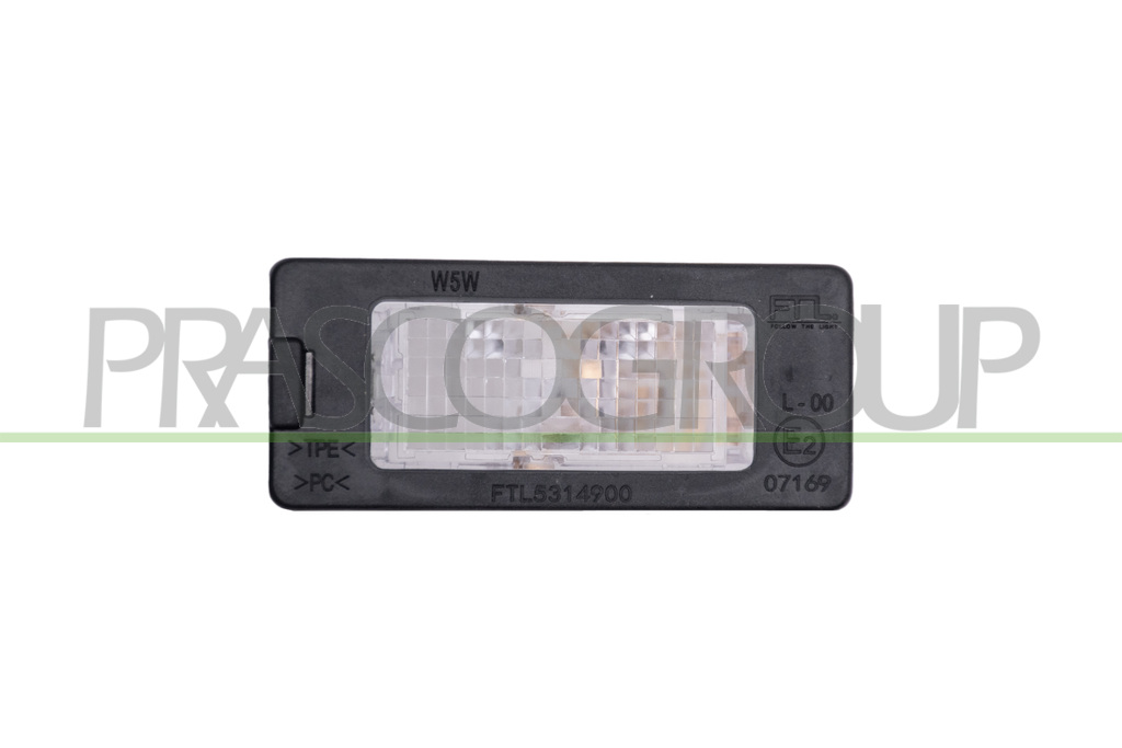 REAR NUMBER PLATE LIGHT-WITHOUT BULB HOLDER