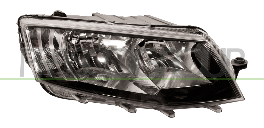 PHARE DROIT H7+H15 ELECTRIQUE AVEC MOTEUR
