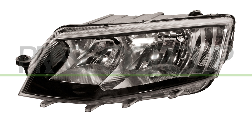 HEADLAMP LEFT H7+H15 ELECTRIC-WITH MOTOR