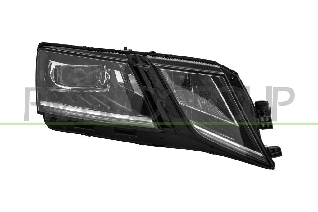 HEADLAMP RIGHT-ELECTRIC-WITH MOTOR-WITH DAY RUNNING LIGHT-LED