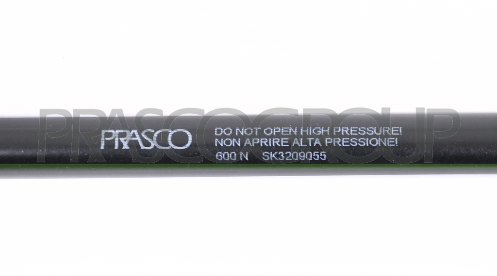 AMORTIGUADOR DE MALETERO DERECHO/IZQUIERDO PORTON TRASERO - 600 N - L 440 mm - C 180 mm - Ø 18 mm - Ø 8 mm MOD. 5 PUERTAS