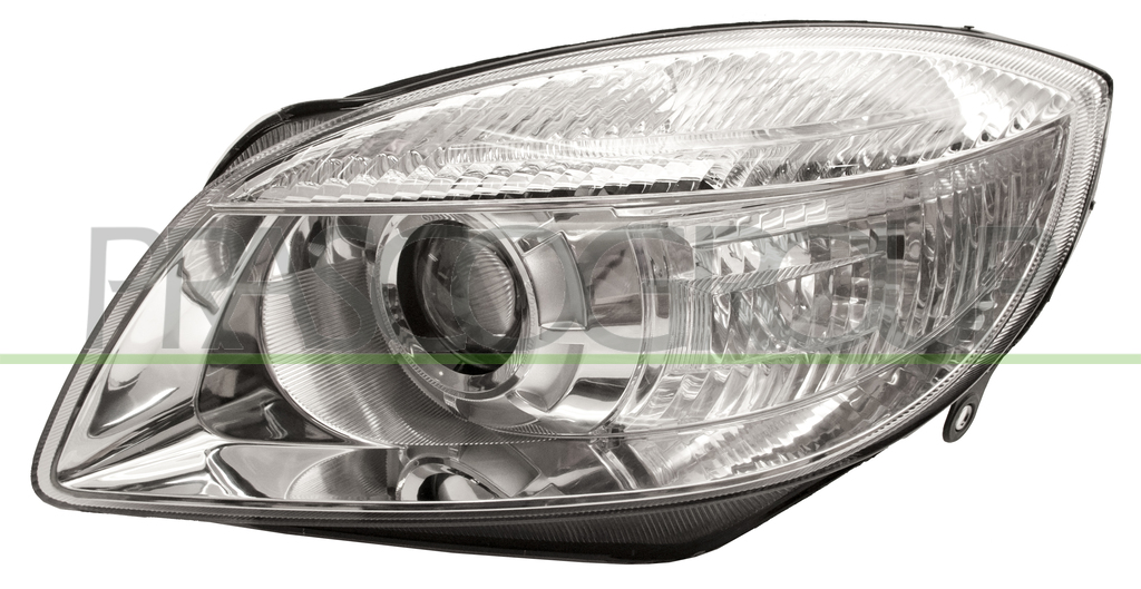 HEADLAMP LEFT H4 ELECTRIC-WITH MOTOR-WITH CORNER PROJECTOR