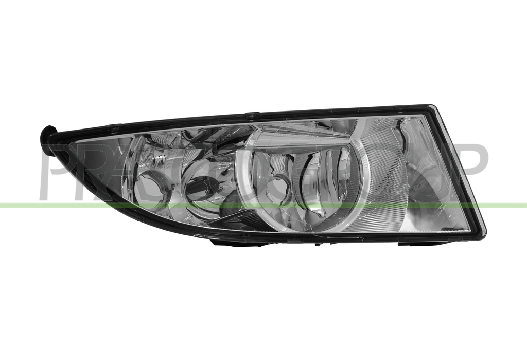 FOG LAMP RIGHT-WITH STATIC CORNERING LAMP-WITH DAY RUNNING LIGHT-CHROME