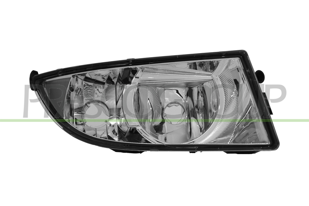 FOG LAMP RIGHT-WITH STATIC CORNERING LAMP-WITH DAY RUNNING LIGHT-CHROME