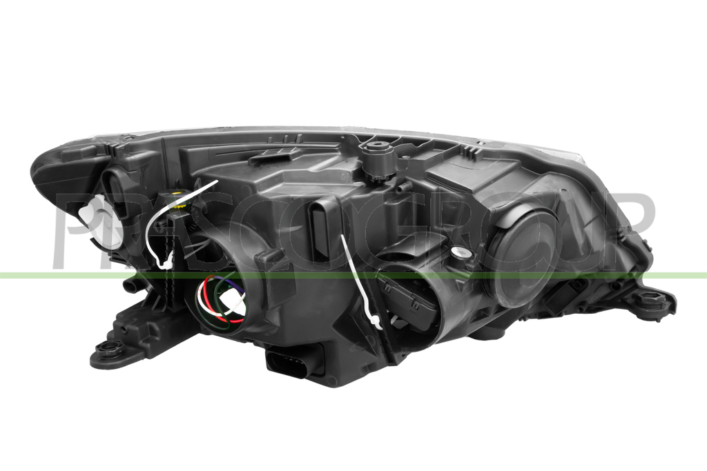 OPTICA IZQUIERDA H4 ELECTRICA-CON MOTOR-CON LUZ-NEGRA