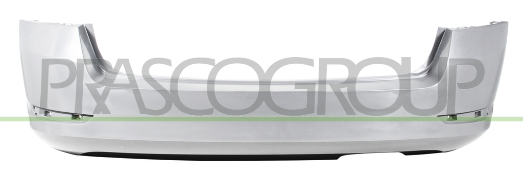 REAR BUMPER-GRAY-SMOOTH-FINISH TO BE PRIMED-WITH CUTTING MARKS FOR PDC MOD. STATION WAGON