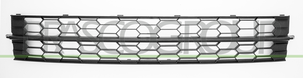 FRONT BUMPER GRILLE-CENTRE-BLACK