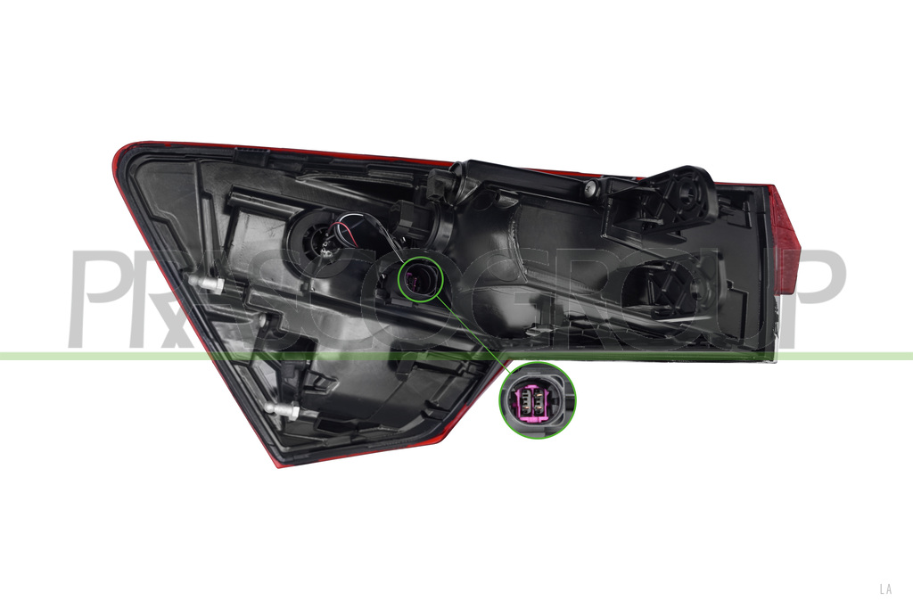 TAIL LAMP RIGHT-WITH BULB HOLDER-WITH WIRING-LED-VARROC TYPE