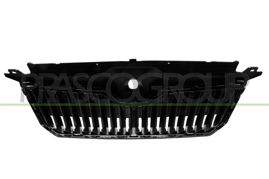 GRIGLIA RADIATORE-NERA-CON CORNICE CROMATA