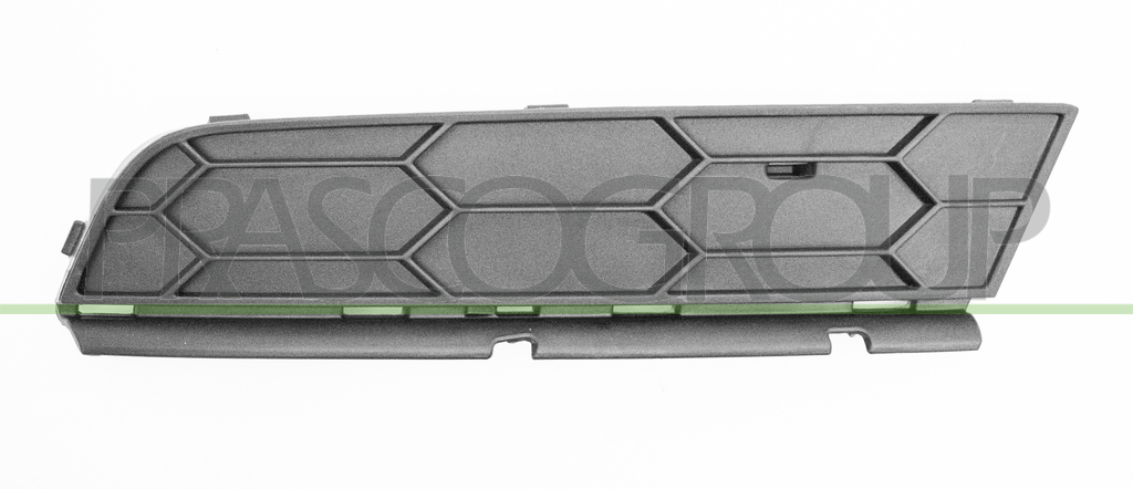BUMPER GRILLE RIGHT-BLACK-WITH FOG LAMP HOLE