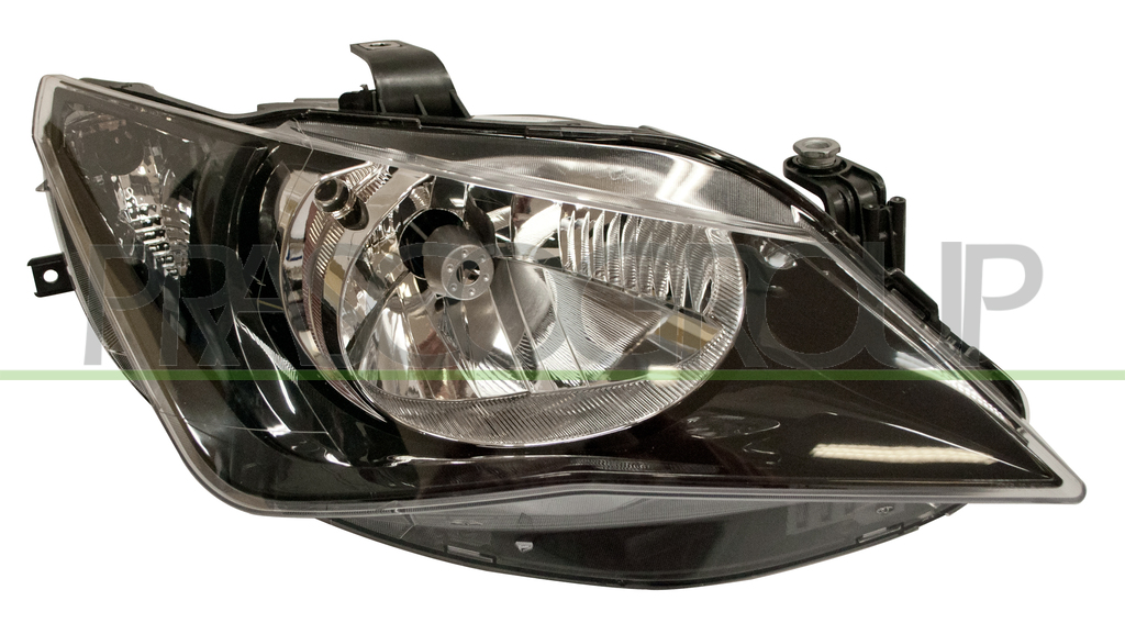 HEADLAMP RIGHT H4 ELECTRIC-WITH MOTOR