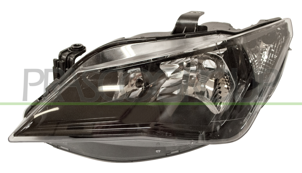 PROIETTORE SINISTRO H7+H7-ELETTRICO-SENZA MOTORE-NERO